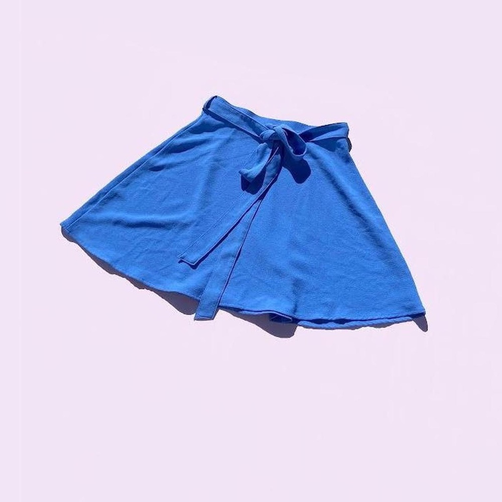SOLDBlue American Apparel Wrap Skirt
